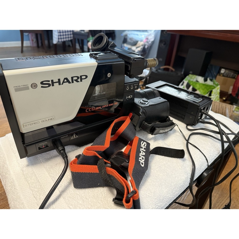Sharp, camcorder VHS model No VC-C20U,  Work Wit Issues